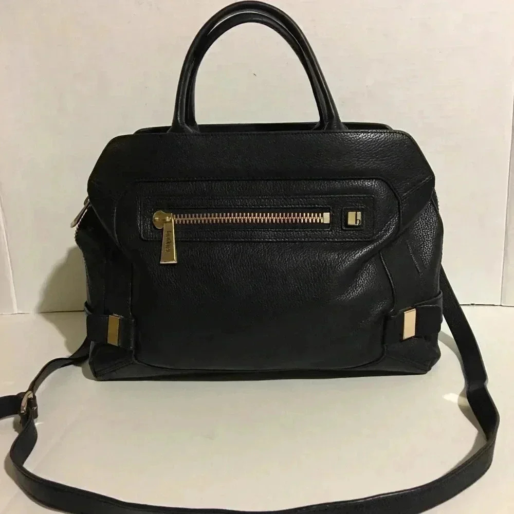 Botkier Black leather satchel handbag